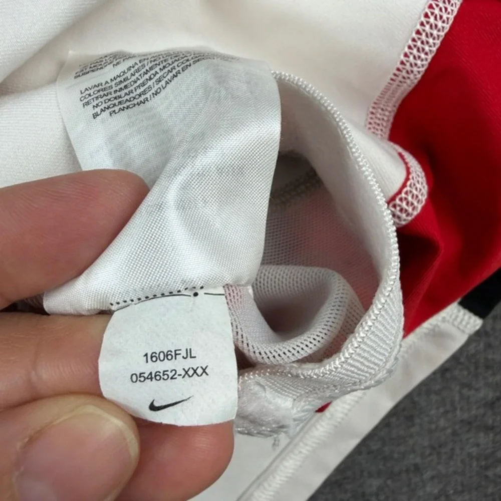Nike Tank Top Women's Medium White‎ Georgia Bulldogs Track Singlet 054652-XXX